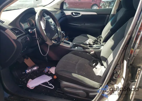 2015 Nissan Sentra S из США, поврежденный, VIN 3N1AB7AP1FY218467